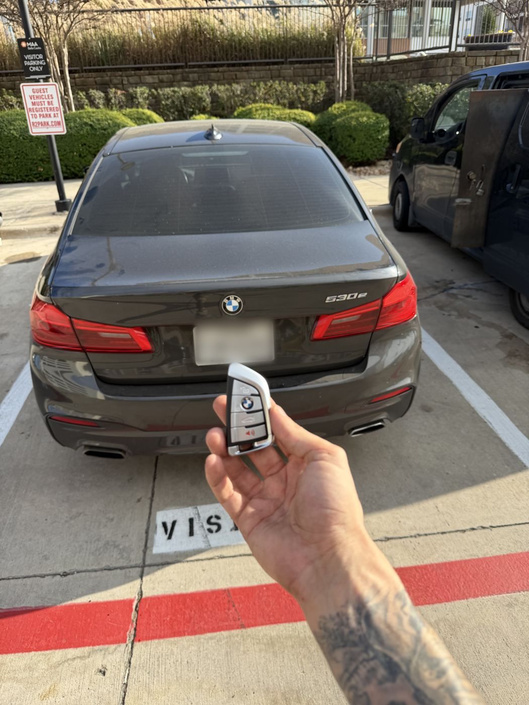 BMW 530e key programming in Dallas-Fort Worth